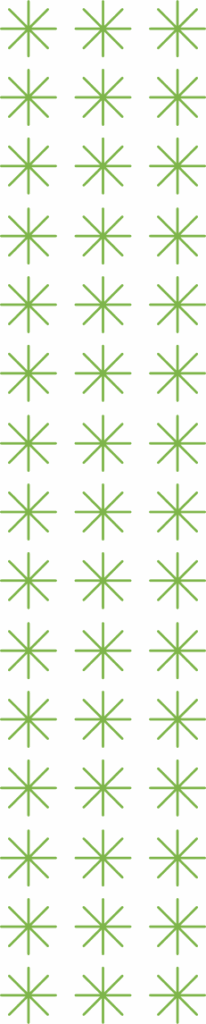 A green star pattern